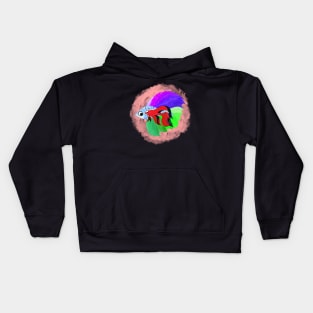 Beautiful Betta Fish Kids Hoodie